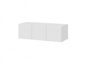 Антресоль 1200 ШК-5 (белый текстурный) в Хорошем - horoshee.mebel-nsk.ru | фото