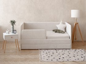 Диван-кровать Happy (айвори) в Хорошем - horoshee.mebel-nsk.ru | фото