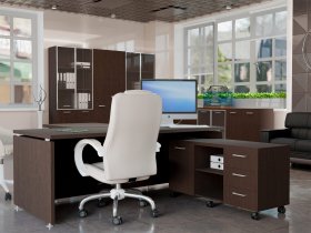Комплект офисной мебели Президент-ПРО в Хорошем - horoshee.mebel-nsk.ru | фото