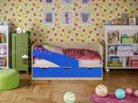 Кровать детская Бабочки 2,0 м в Хорошем - horoshee.mebel-nsk.ru | фото