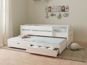 Кровать двухуровневая с ящиками «Лапландия» в Хорошем - horoshee.mebel-nsk.ru | фото