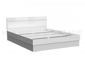 Кровать двуспальная 1,4 м Челси (белый) в Хорошем - horoshee.mebel-nsk.ru | фото