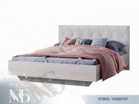 Кровать двуспальная 1,6м Кимберли КР-13 в Хорошем - horoshee.mebel-nsk.ru | фото