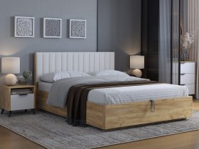 Кровать двуспальная 1,6м Юлия в Хорошем - horoshee.mebel-nsk.ru | фото
