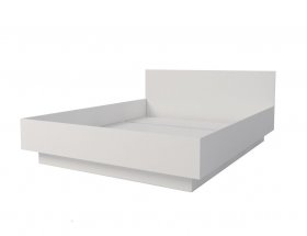 Кровать двуспальная Мебелевс 1,6 м (белый) в Хорошем - horoshee.mebel-nsk.ru | фото
