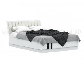 Кровать двуспальная с подъем.мех. 1,6м Магнолия в Хорошем - horoshee.mebel-nsk.ru | фото