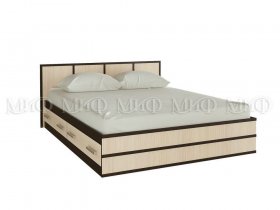 Кровать двуспальная Сакура 1,4 м в Хорошем - horoshee.mebel-nsk.ru | фото