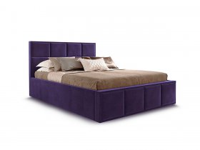 Кровать мягкая 1,6 Октавия стандарт, вар.3 в Хорошем - horoshee.mebel-nsk.ru | фото