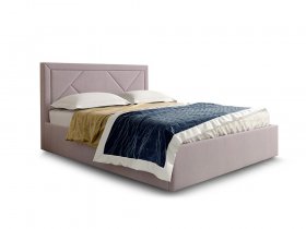 Кровать мягкая 1,6 Сиеста стандарт, вар.1 в Хорошем - horoshee.mebel-nsk.ru | фото