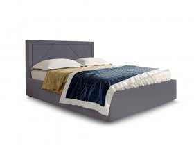 Кровать мягкая 1,6 Сиеста стандарт, вар.3 в Хорошем - horoshee.mebel-nsk.ru | фото