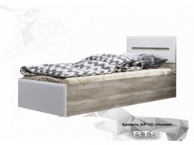 Кровать односпальная Наоми КР-12 в Хорошем - horoshee.mebel-nsk.ru | фото