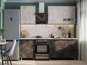 Кухонный гарнитур Розалия 1,7м (со столешницей) в Хорошем - horoshee.mebel-nsk.ru | фото