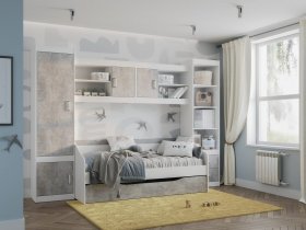 Модульная детская Паскаль в Хорошем - horoshee.mebel-nsk.ru | фото