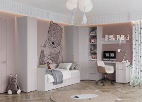 Модульная детская «Тефия» (тефия/софт сантьяго) в Хорошем - horoshee.mebel-nsk.ru | фото
