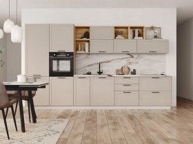 Модульная кухня Перо (вижн) в Хорошем - horoshee.mebel-nsk.ru | фото