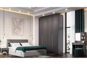 Модульная спальня Эккервуд в Хорошем - horoshee.mebel-nsk.ru | фото