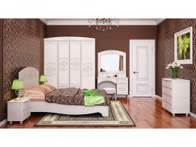 Модульная спальня Каролина в Хорошем - horoshee.mebel-nsk.ru | фото