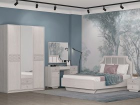 Модульная спальня Лоренцо в Хорошем - horoshee.mebel-nsk.ru | фото