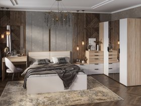 Модульная спальня Норд в Хорошем - horoshee.mebel-nsk.ru | фото