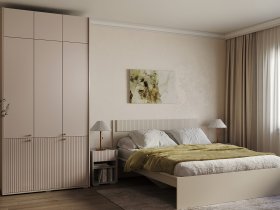 Модульная спальня Орма (МДФ) в Хорошем - horoshee.mebel-nsk.ru | фото
