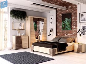 Модульная спальня Санремо в Хорошем - horoshee.mebel-nsk.ru | фото