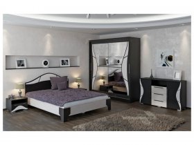 Модульная спальня Верона (Линаура) в Хорошем - horoshee.mebel-nsk.ru | фото