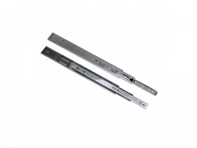 Направляющие полновыкатные шариковые, 45х450мм, PUSH TO OPEN, GTV в Хорошем - horoshee.mebel-nsk.ru | фото