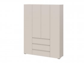 Шкаф четырехстворчатый с ящиками Люмо ШК-05 в Хорошем - horoshee.mebel-nsk.ru | фото
