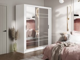 Шкаф-купе Дрим-1 2,0м (белый) в Хорошем - horoshee.mebel-nsk.ru | фото