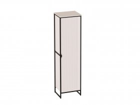 Шкаф однодверный Нора (персидский жемчуг) (гостиная) в Хорошем - horoshee.mebel-nsk.ru | фото