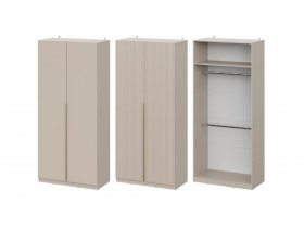 Шкаф ШК-100 Эккервуд (меланж) в Хорошем - horoshee.mebel-nsk.ru | фото