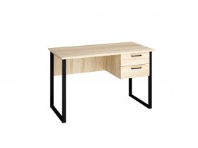 Стол компьютерный Ст152 (дуб сонома/черный муар) в Хорошем - horoshee.mebel-nsk.ru | фото
