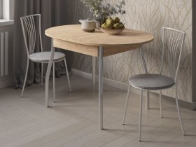 Стол обеденный Орфей-5 Ст030.3 (дуб крафт золотой) в Хорошем - horoshee.mebel-nsk.ru | фото