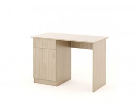 Стол письменный СП-01 (Биг) ясень шимо светлый в Хорошем - horoshee.mebel-nsk.ru | фото