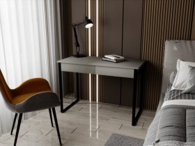 Стол письменный Ст043.0 (графит серый/черный муар) в Хорошем - horoshee.mebel-nsk.ru | фото