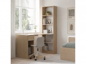 Стол письменный угловой «Лайт» 10.01 (плэйн) в Хорошем - horoshee.mebel-nsk.ru | фото