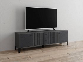 Тумба под ТВ Парус-10 (графит/гранит лофт) в Хорошем - horoshee.mebel-nsk.ru | фото