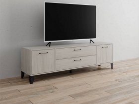 Тумба под ТВ Парус-13 (ясень анкор светлый) в Хорошем - horoshee.mebel-nsk.ru | фото