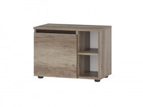 Тумба прикроватная ТБ-14 Энигма (венге/дуб каньон) в Хорошем - horoshee.mebel-nsk.ru | фото